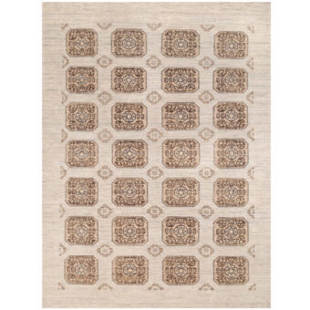 Afghan Hand-knotted Turkoman Wool Rug (8'10 x 11'10)