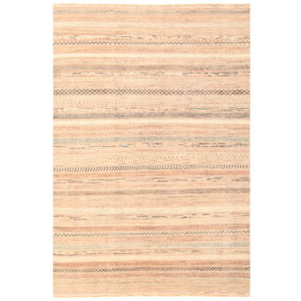 Afghan Hand-knotted Gabbeh Wool Rug (6'3 x 9'3)