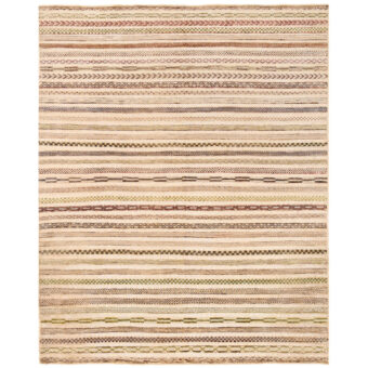 Afghan Hand-knotted Vegetable Dye Gabbeh Wool Rug (4'10 x 6')