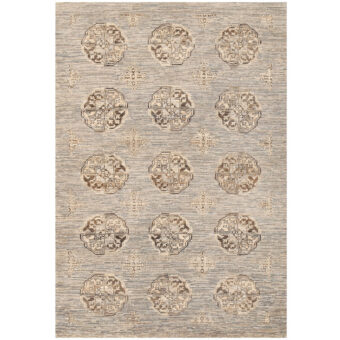 Afghan Hand-knotted Turkoman Wool Rug (3'11 x 5'9)
