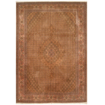 Persian Hand-knotted Fine Tabriz Wool Rug (6'7 x 9'9)