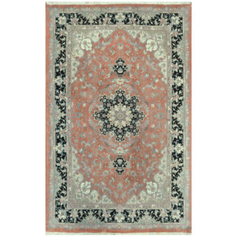 Persian Hand-knotted Fine Tabriz Wool Rug (6'5 x 10'2)