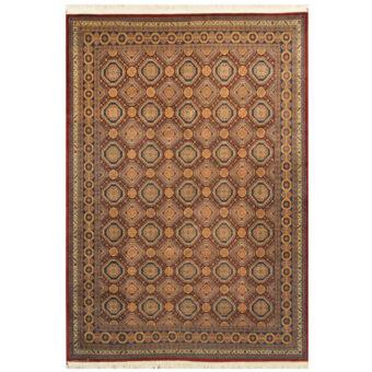 Turkish Hand-knotted Hereke Wool Rug (6'7 x 9'7)