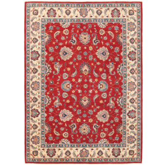 Afghan Hand-knotted Vegetable Dye Oushak Wool Rug (8'6 x 11'8)
