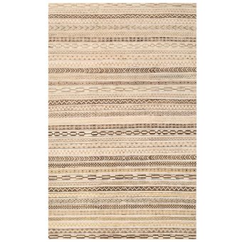 Afghan Hand-knotted Vegetable Dye Gabbeh Wool Rug (5'11 x 9'5)