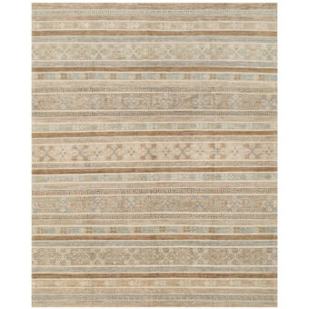 Afghan Hand-knotted Vegetable Dye Gabbeh Wool Rug (7'11 x 9'8)