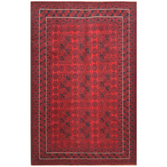 Afghan Hand-knotted Balouchi Wool Rug (6'3 x 9'7)