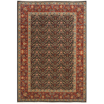 Persian Hand-knotted Sarouk Wool Rug (6'7 x 9'9)
