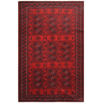 Afghan Hand-knotted Balouchi Wool Rug (6'1 x 9'6)