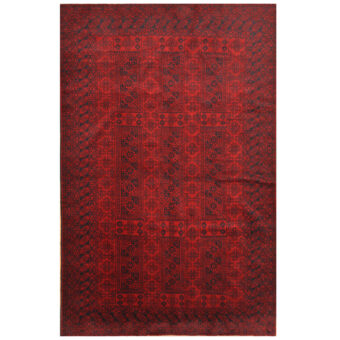 Afghan Hand-knotted Balouchi Wool Rug (6' x 9'4)
