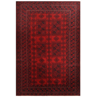 Afghan Hand-knotted Balouchi Wool Rug (6'3 x 9'2)