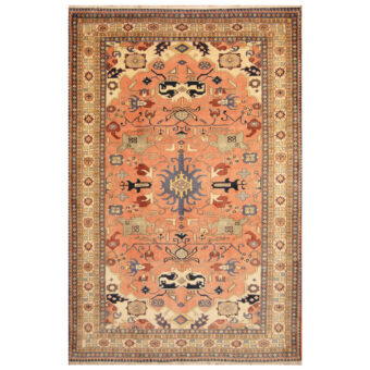 Persian Hand-knotted Tabriz Wool Rug (7'1 x 10'9)