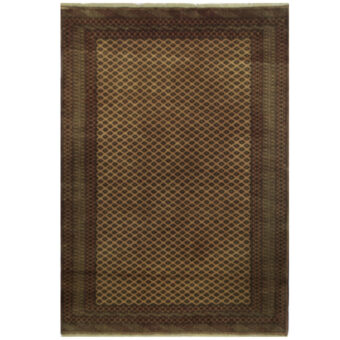 Persian Hand-knotted Turkoman Wool Rug (4'3 x 6')