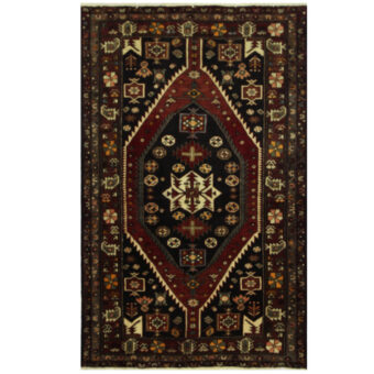 Persian Hand-knotted Hamadan Wool Rug (4'4 x 7')