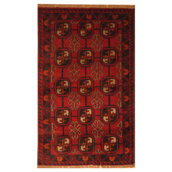 Afghan Hand-knotted Tribal Balouchi Wool Rug (2'9 x 4'8)