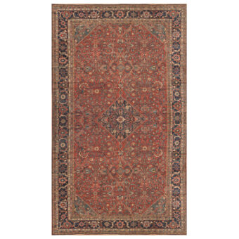 Persian Hand-knotted Antique 1900's Farahan Wool Rug (11' x 17'4)