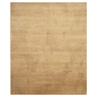 Indo Hand-knotted Tibetan Wool Rug (8' x 9'10)