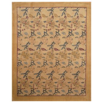 Indo Hand-knotted Tibetan Wool Rug (8'2 x 10'2)