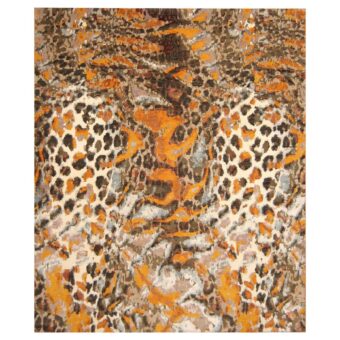 Indo Hand-knotted Tibetan Wool & Silk Rug (8' x 9'9)