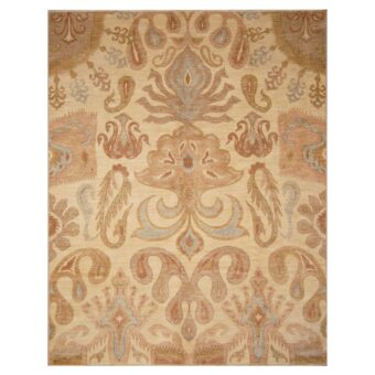 Indo Hand-knotted Ikat Wool Rug (8'3 x 10'5)