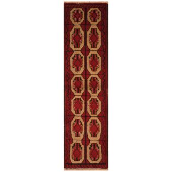 Persian Hand-knotted Balouchi Wool Runner (1'8 x 6'1)