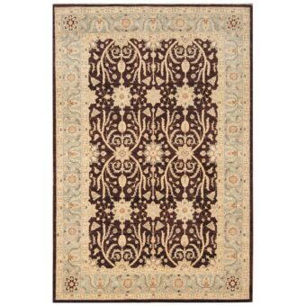 Afghan Hand-knotted Vegetable Dye Oushak Wool Rug (5'9 x 8'7)