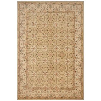 Afghan Hand-knotted Vegetable Dye Khotan Wool Rug (6' x 8'9)