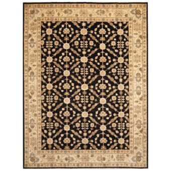 Afghan Hand-knotted Vegetable Dye Oushak Wool Rug (9' x 12')