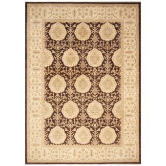 Afghan Hand-knotted Vegetable Dye Oushak Wool Rug (8' x 11'3)