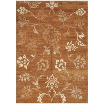 Afghan Hand-knotted Vegetable Dye Tibetan Wool Rug (5'8 x 8')