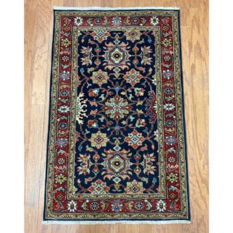 HERAT ORIENTAL Hand-knotted Indo Mahal Wool Rug (2'6 x 4')