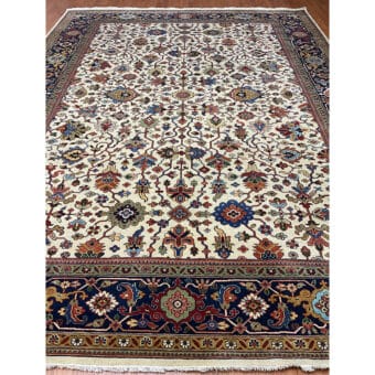 HERAT ORIENTAL Hand-knotted Indo Serapi Wool Rug (9' x 12')