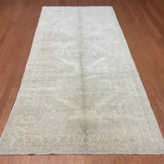 Turkish Hand-knotted Oushak Wool Rug (5' x 11'2)